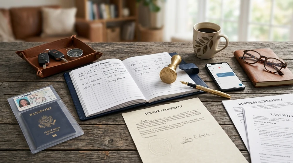 Local notary services