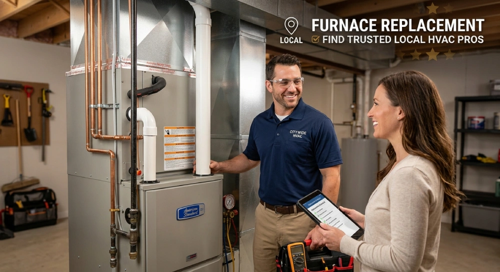 furnace replacement services